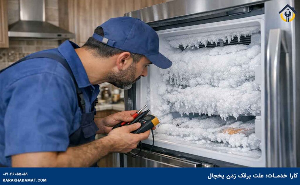 علت برفک زدن یخچال چیست