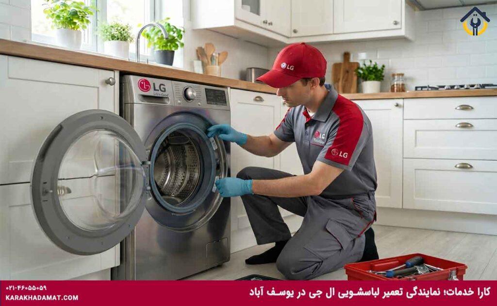 تعمیرکار لباسشویی الجی در یوسف آباد